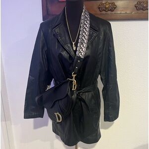 DaVinci leather jacket 💯 leather